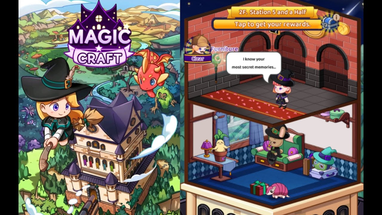 Magic Craft Merge Tycoon |  LEVE 6   Part 2 🍄🍄