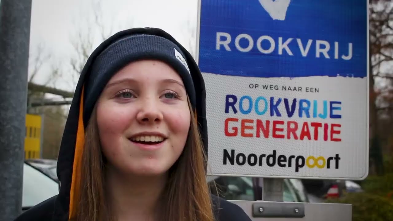 moet roken duurder worden, (zelfde interview) met b roll