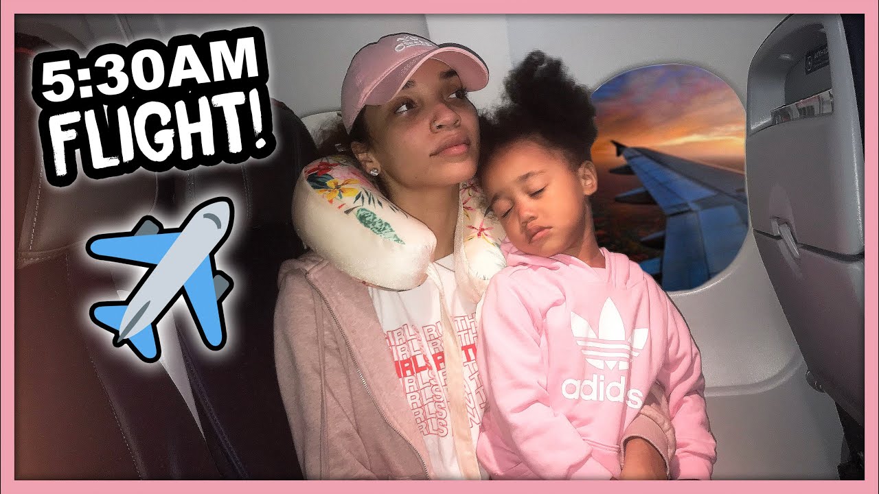 First Time FLYING with my Toddler! | MOM VLOG