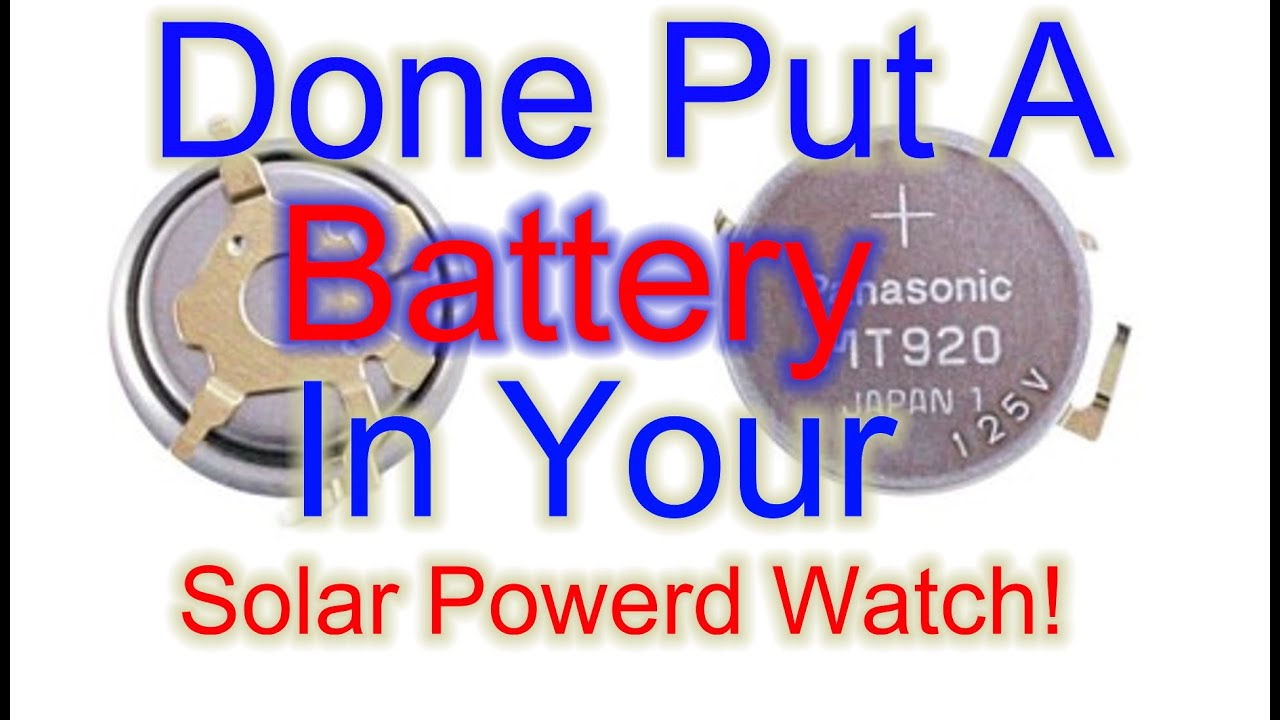 Citizen EcoDrive Watch Missing Capacitor!  Lets put a new one in!