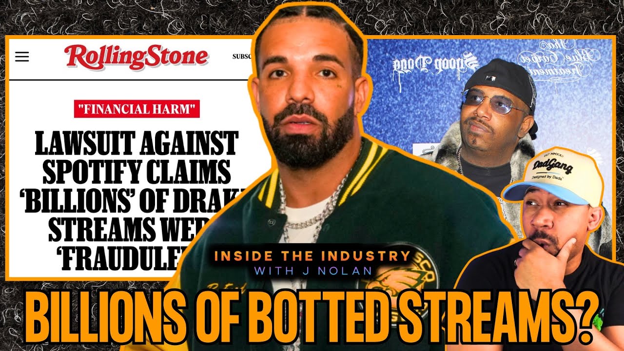 Drake Faking BILLIONS of Botted Streams? | RBX vs Spotify Lawsuit