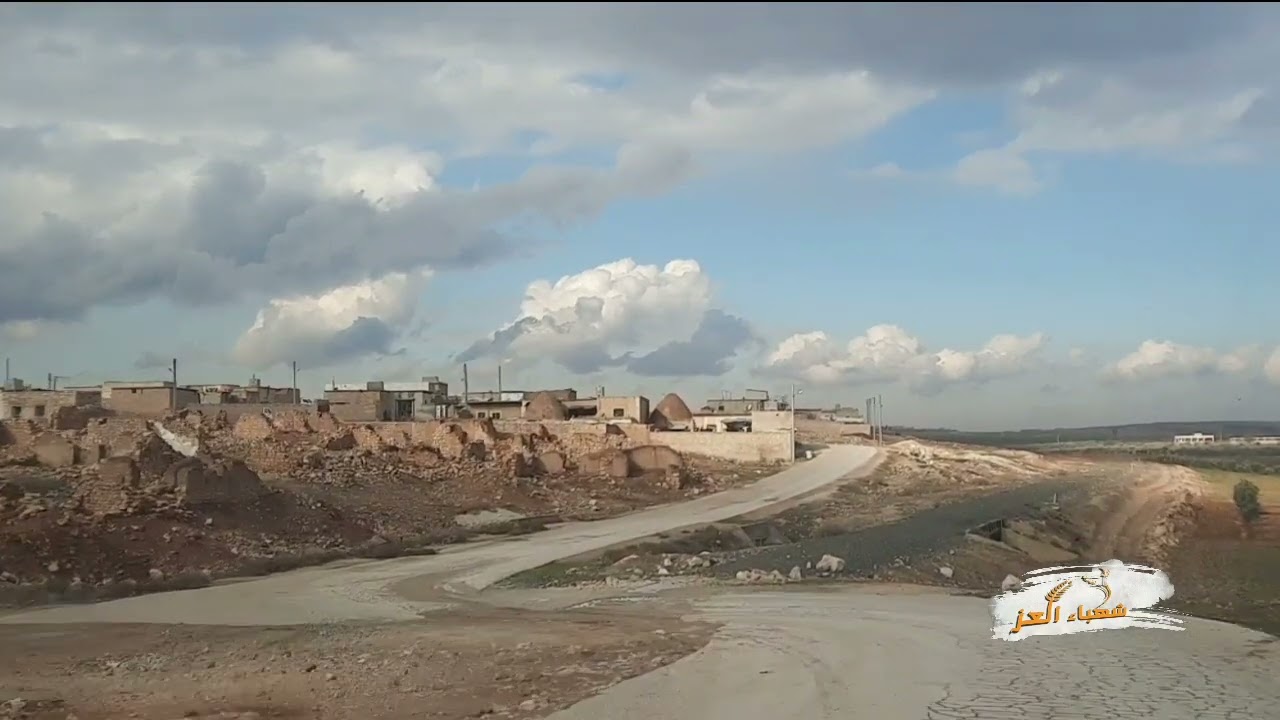 #الشهباء طريق قرية #حاسين _قرامل