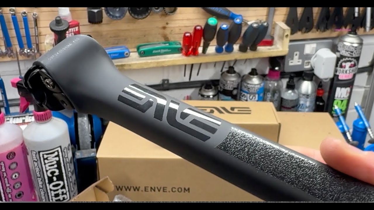 ENVE SES Aero Handlebar, Stem and Seatpost Unboxing and weigh in.