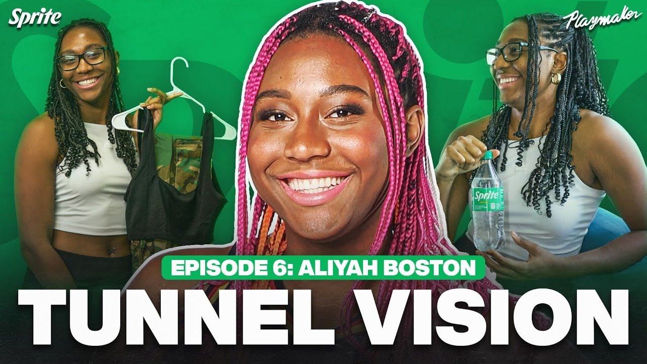 Aliyah Boston Is Queen Of The Matching Set, Colorful Hair & Giant Teddy Bears | Tunnel Vision Ep 6