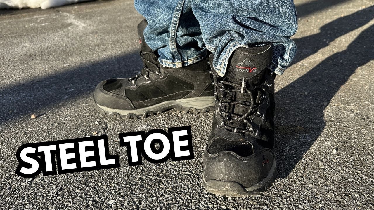 Nortiv 8 Waterproof Steel Toe Work Boots | Close Look + Review