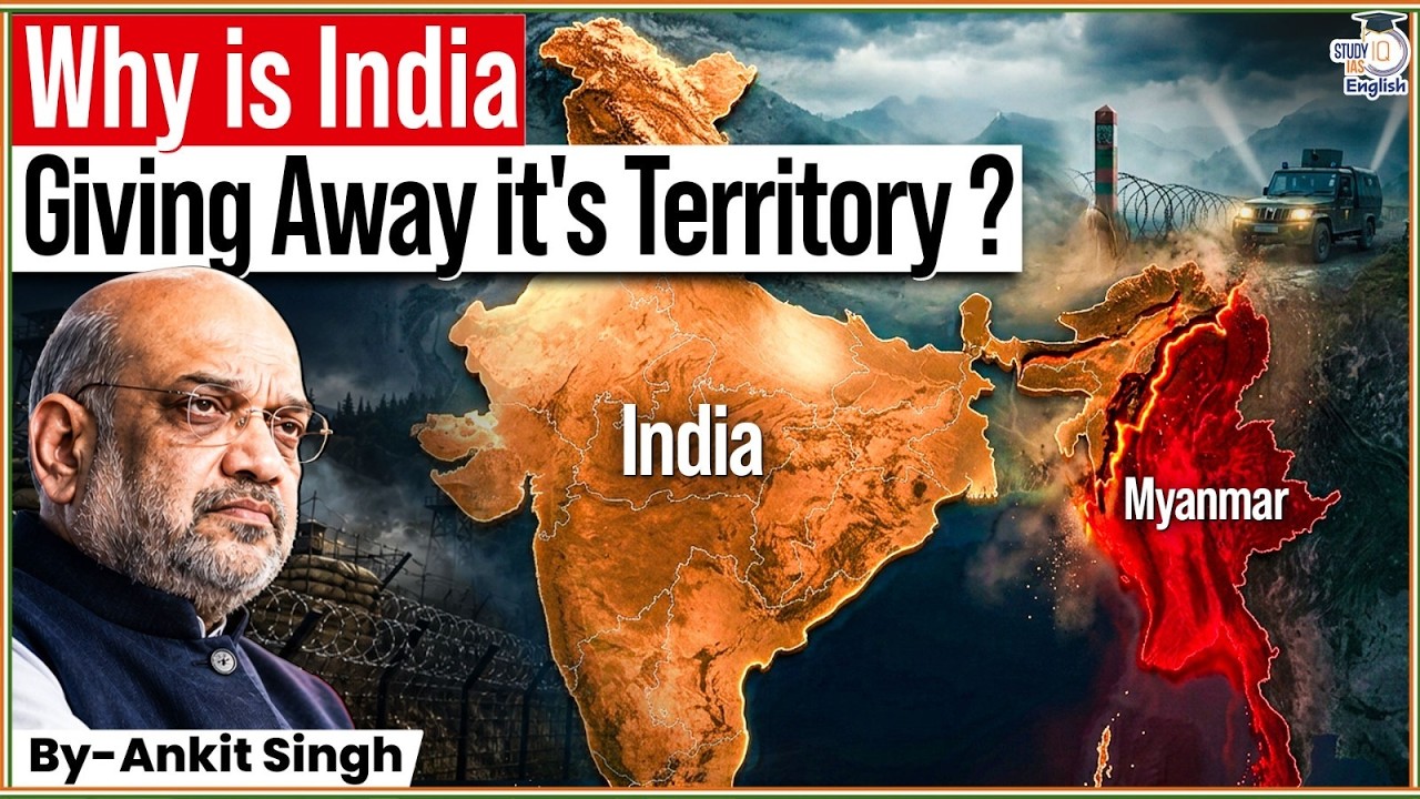 Is India Really Giving Away Its Land? India-Myanmar Border Deal Explained! | Ankit Singh