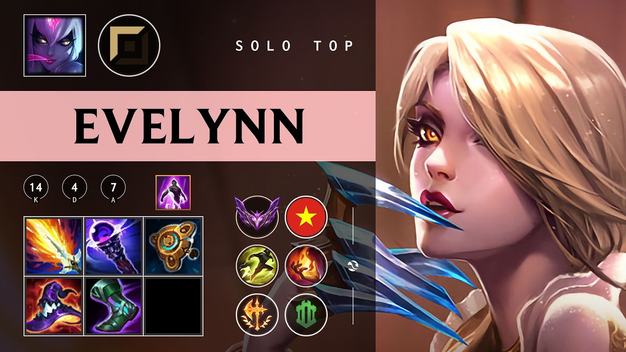 Evelynn Top vs Garen - VN Master Patch 26.07