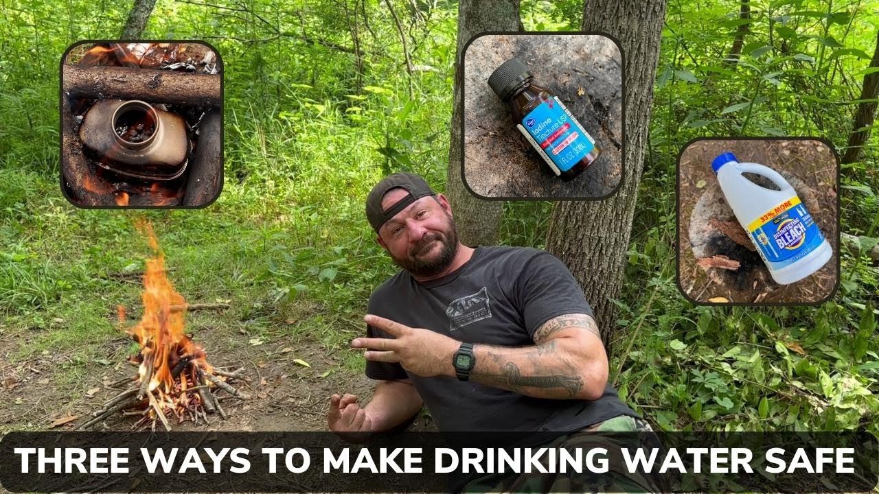Corporals Corner Mid-Week Video #12 Three Simple Ways to Make Water Safe While In the Woods.