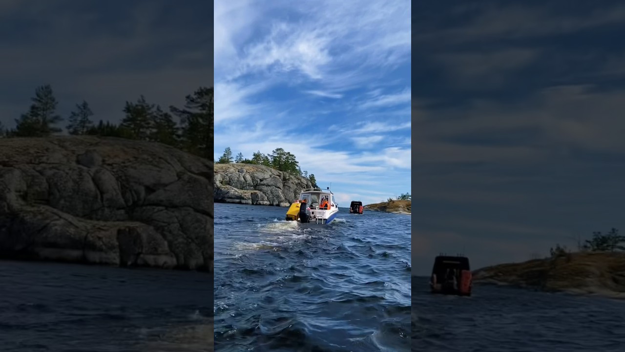 Поездка по Ладожскому озеру🌊 