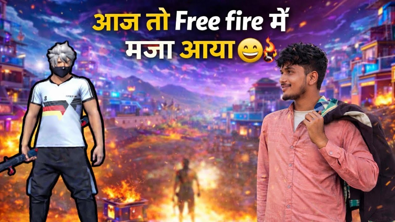 Aaj To Free Fire mein Maja Aaya 😀🍁🌍#youtube #vlog #trending #trendingshorts #travel #youtubeshorts