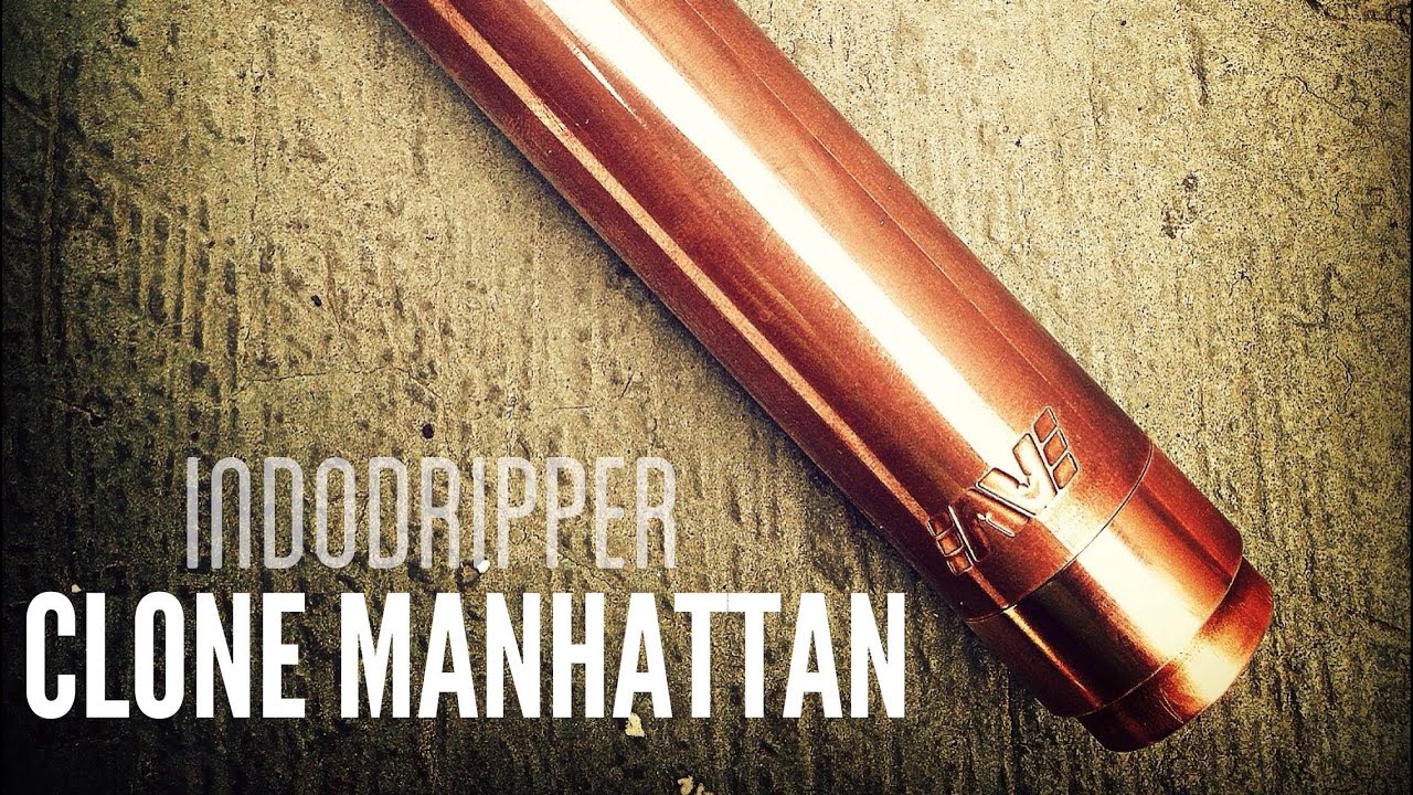 ULASAN MECH MOD COPPER CLONE MANHATTAN