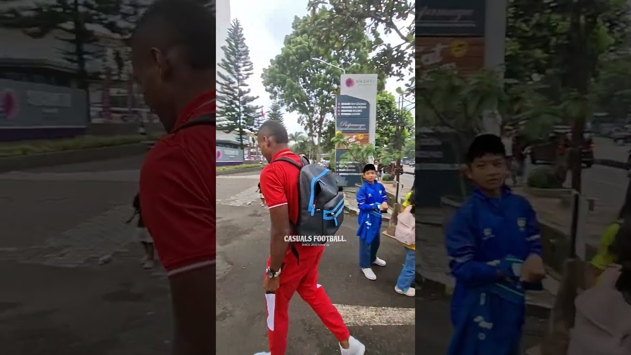 Detik-Detik Bus Malut United Tiba Di Bandung 