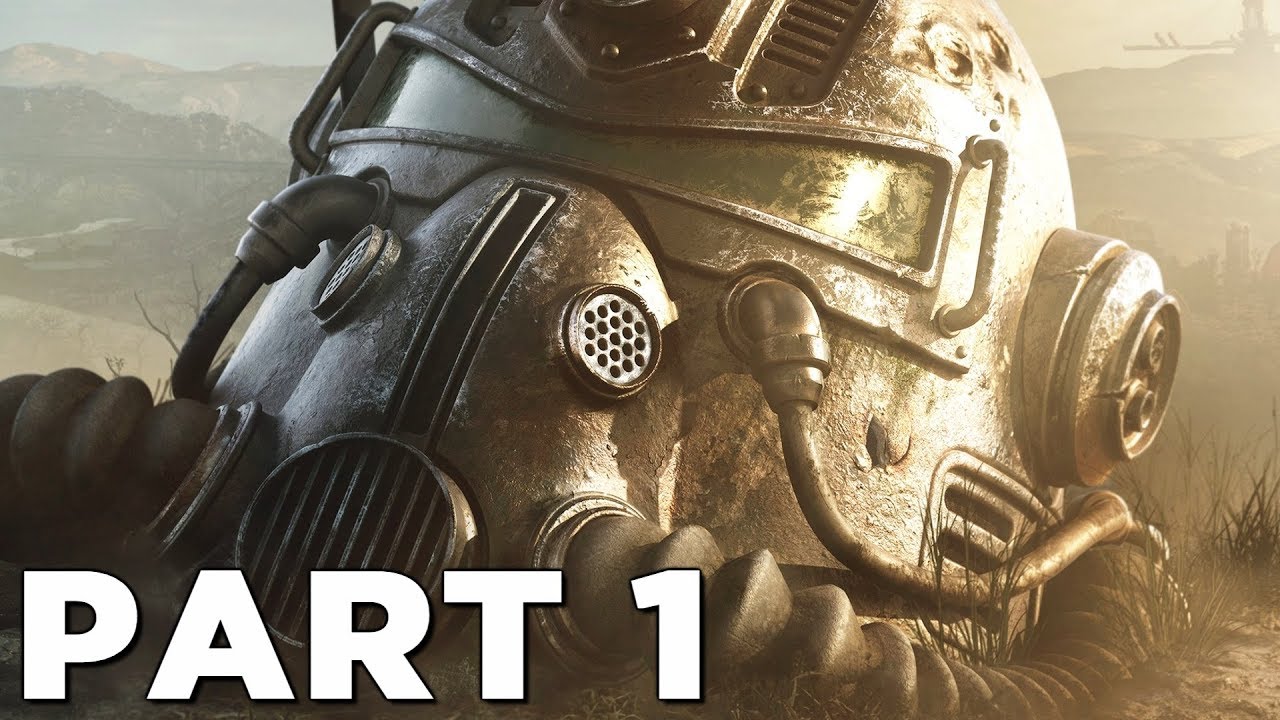 FALLOUT 76 Walkthrough Gameplay Part 1 - INTRO (PS4 PRO)