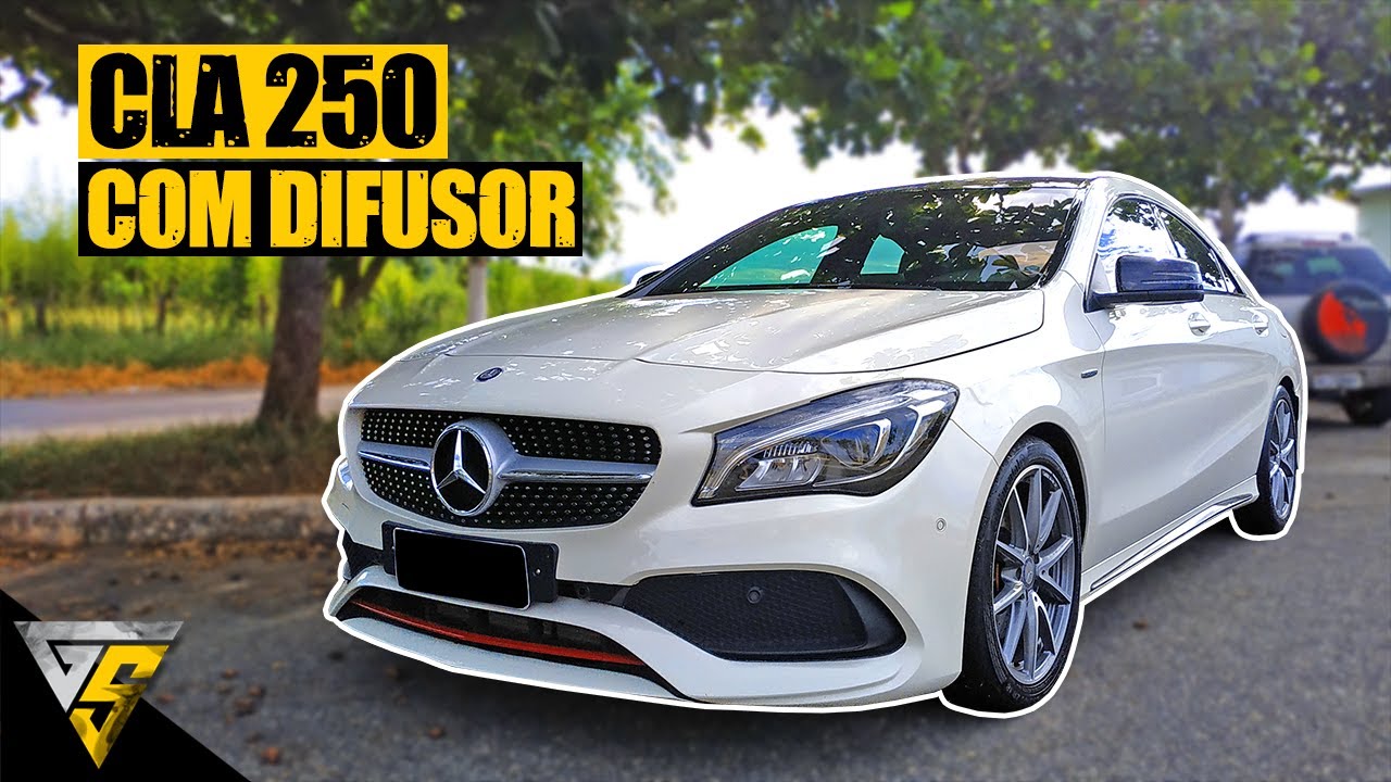 Mercedes-Benz CLA 250 Sport 2017 - Review e rolê com difusor aberto