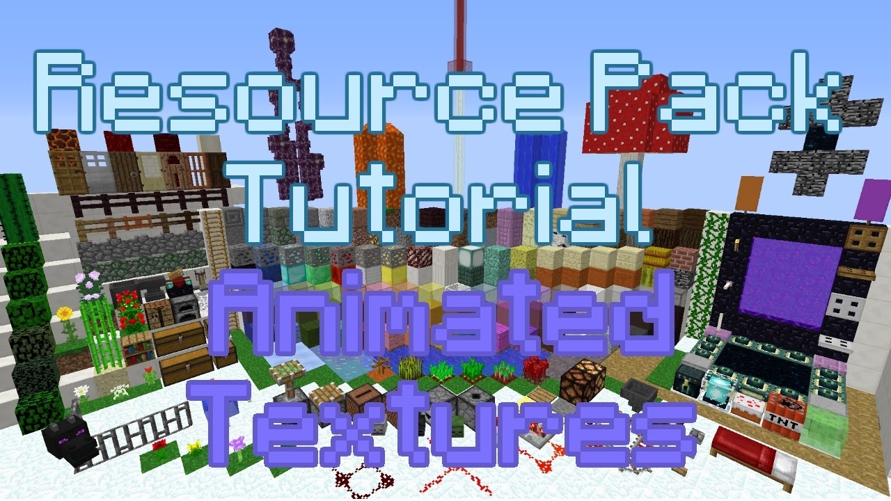 Minecraft Resource Pack Tutorial | Animated Textures (1.9.X, 1.10.X,1.11.X)