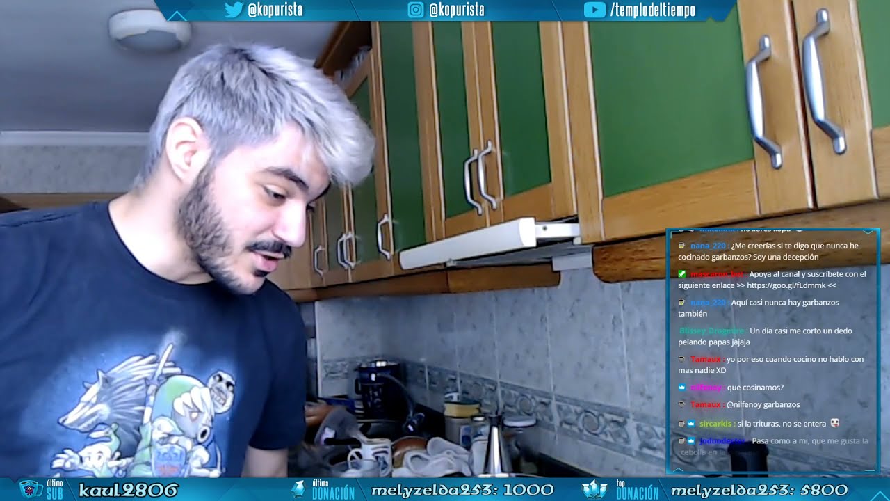 Cocinando garbanzos - KOPURISTA