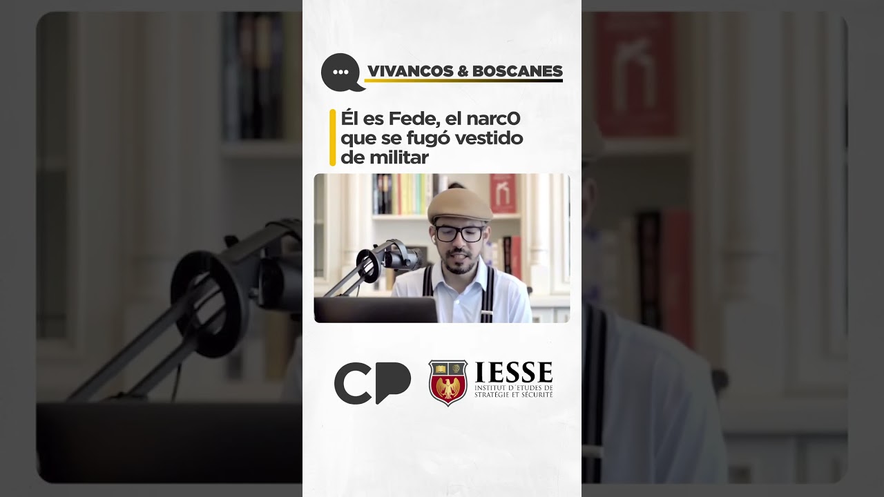Él es Fede, el narc0 que se fugó vestido de militar