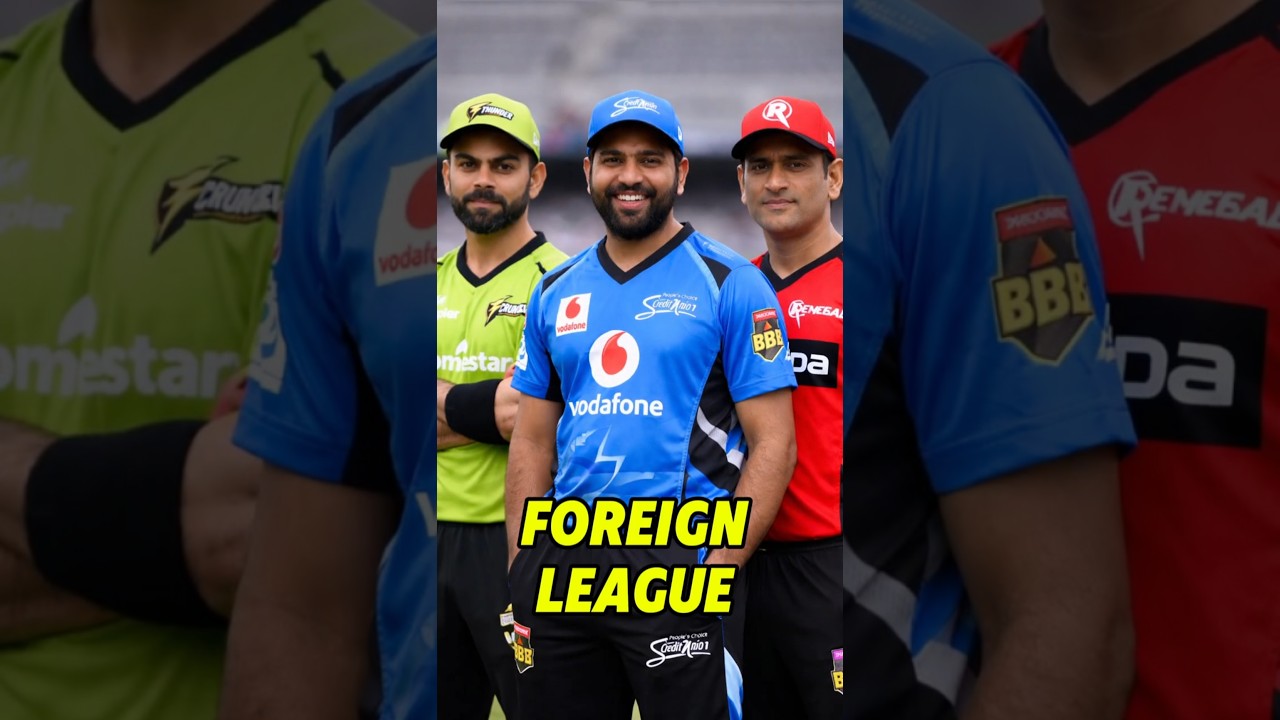 Why india cricketer not playing Foreign League  🤔 