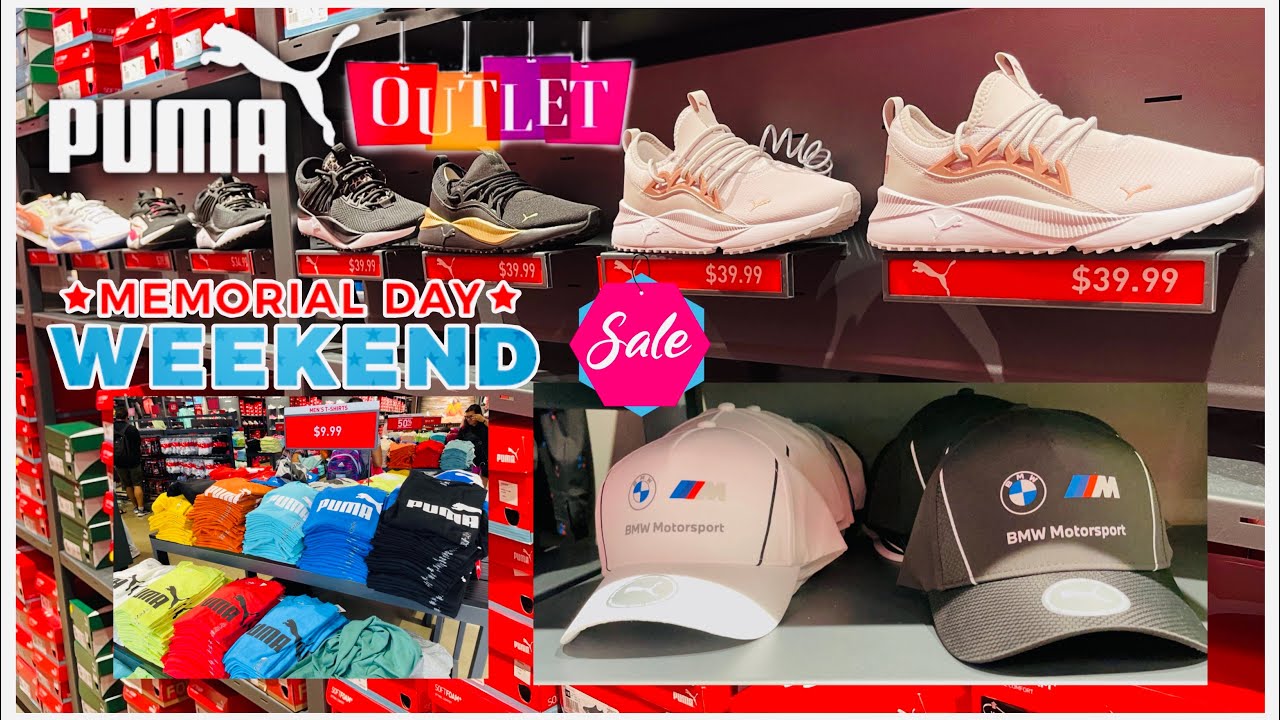 PUMA OUTLET STORE ❤️ MEMORIAL DAY WEEKEND SALE PUMA SNEAKERS CLOTHING