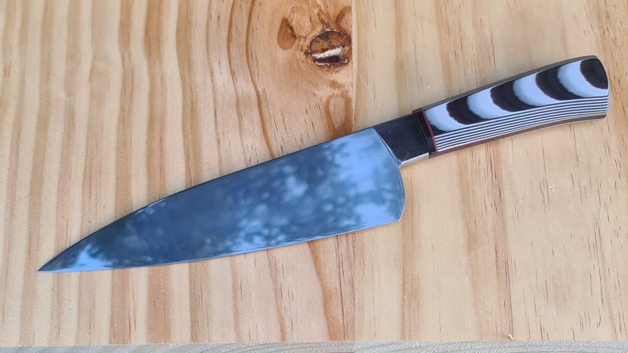 Forging a Kitchen Knife From a JACKHAMMER Bit!