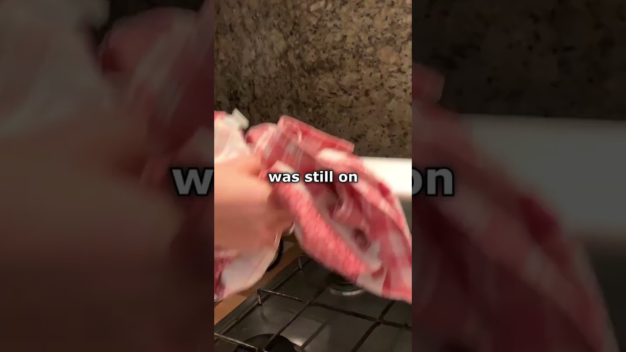 They Forgot to Turn Off the Stove