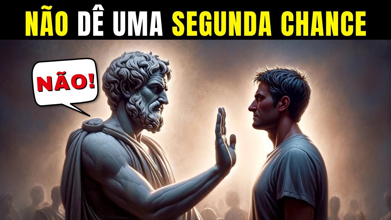 8 lições para NÃO dar uma SEGUNDA CHANCE as pessoas | Estoicismo