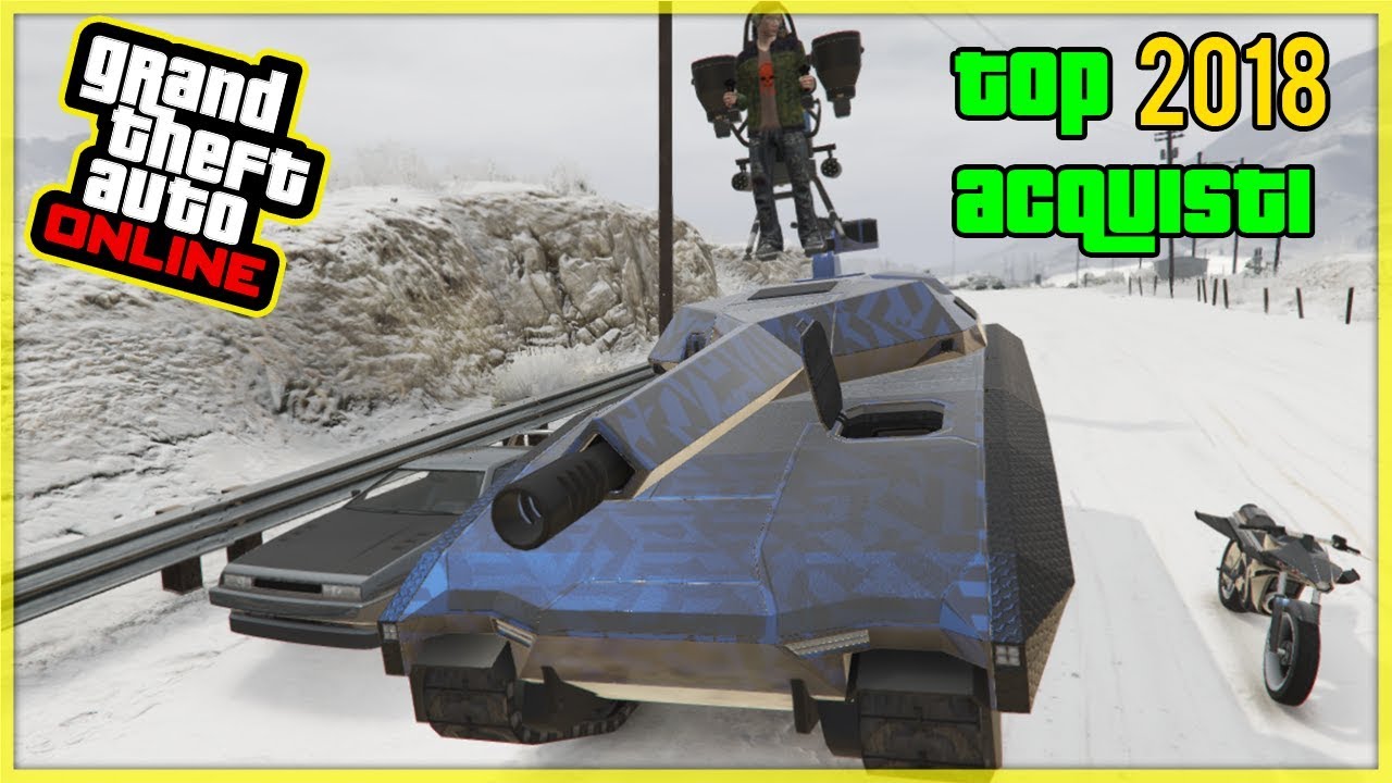 TOP 15 MIGLIORI ACQUISTI DA FARE SU GTA 5 ONLINE NEL 2018!