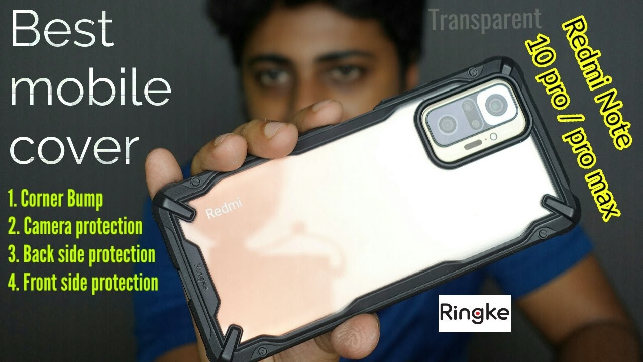 Ringke Back Cover for Mi Redmi Note 10 Pro / pro max | Best back cover for Redmi note 10 pro/pro max