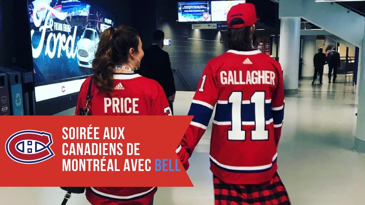 Soirée aux Canadiens de Montréal et la fois où on n'a pas vu Gallagher