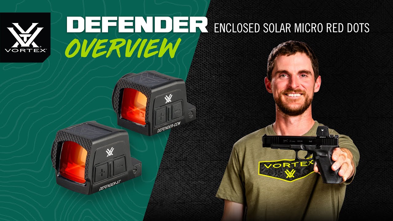 Солнечные микро-красные точки Defender-CCW&trade; и Defender-ST&trade; в закрытом корпусе &ndash; Обзор продукта