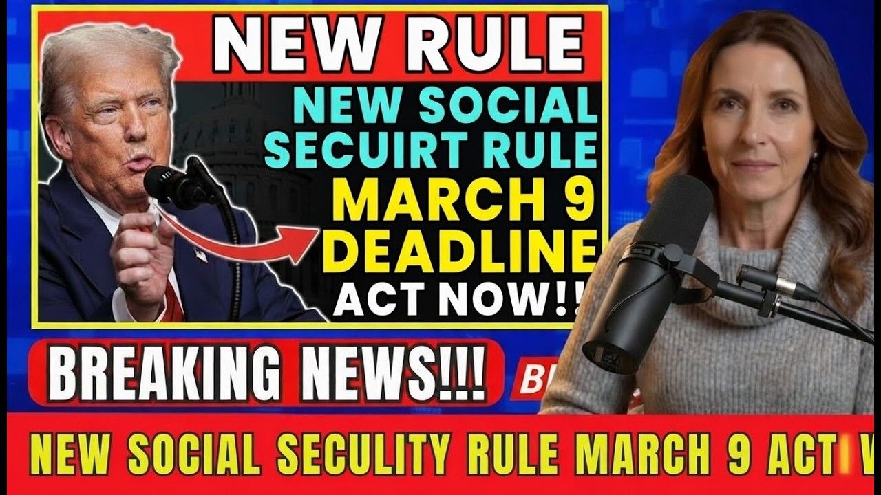 NEW Social Security RULE STARTS March 9! ARE YOU READY! !