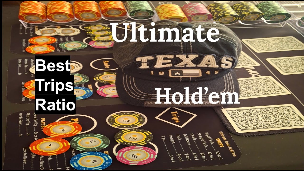 The Best Trips Ratio S1E1 UTH (Ultimate Texas Holdem)