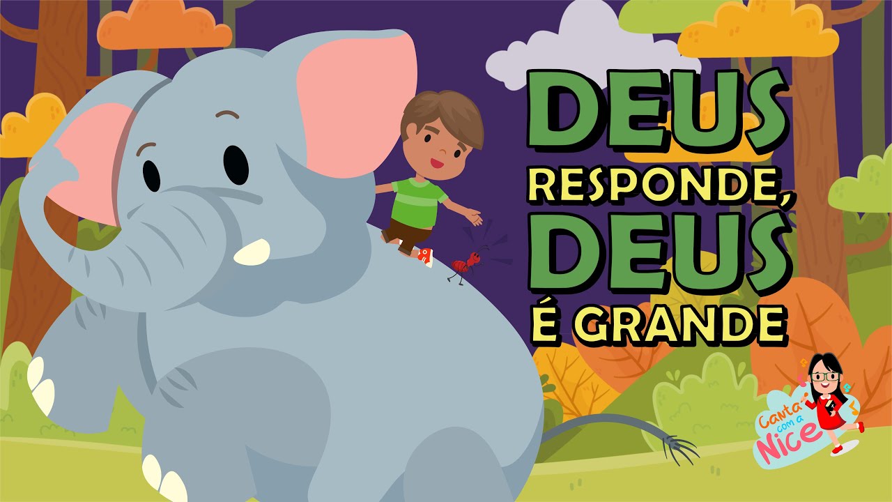 Deus Responde, Deus é grande | CANTA COM A NICE