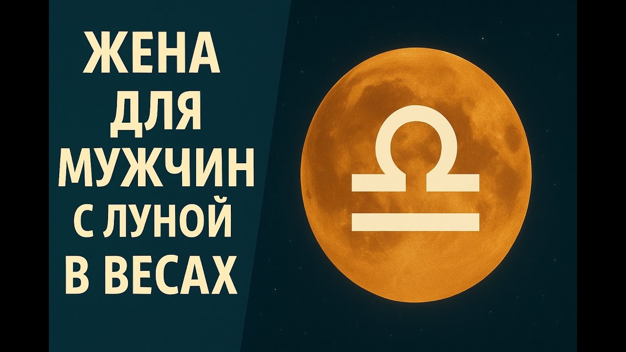 ЛУНА В ВЕСАХ У МУЖЧИНЫ | КАКУЮ ЖЕНУ ОН ХОЧЕТ?