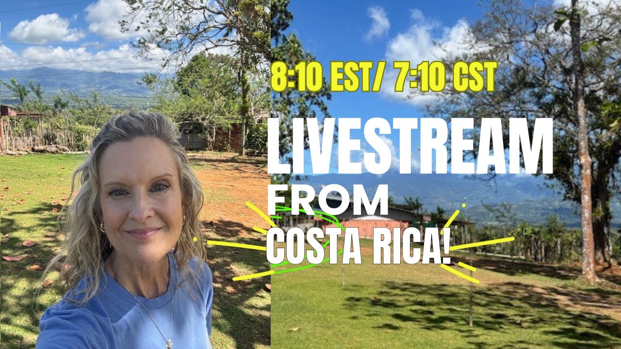 Cecily teaches LIVE at Mt. Hermon Church in Perez Zeledon