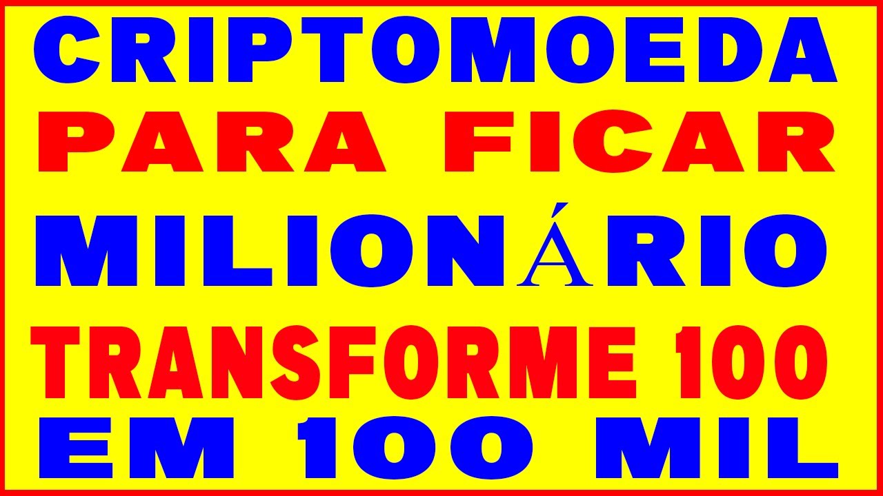 CRIPTOMOEDA BARATA MENOS DE UM CENTAVO PARA FICAR MILION&Aacute;RIO
