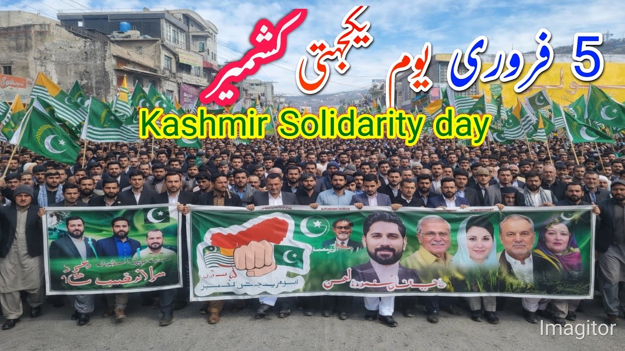 Kashmir Solidarity Day 5 February, Known as is observed annually inPakistan and worldwide to
