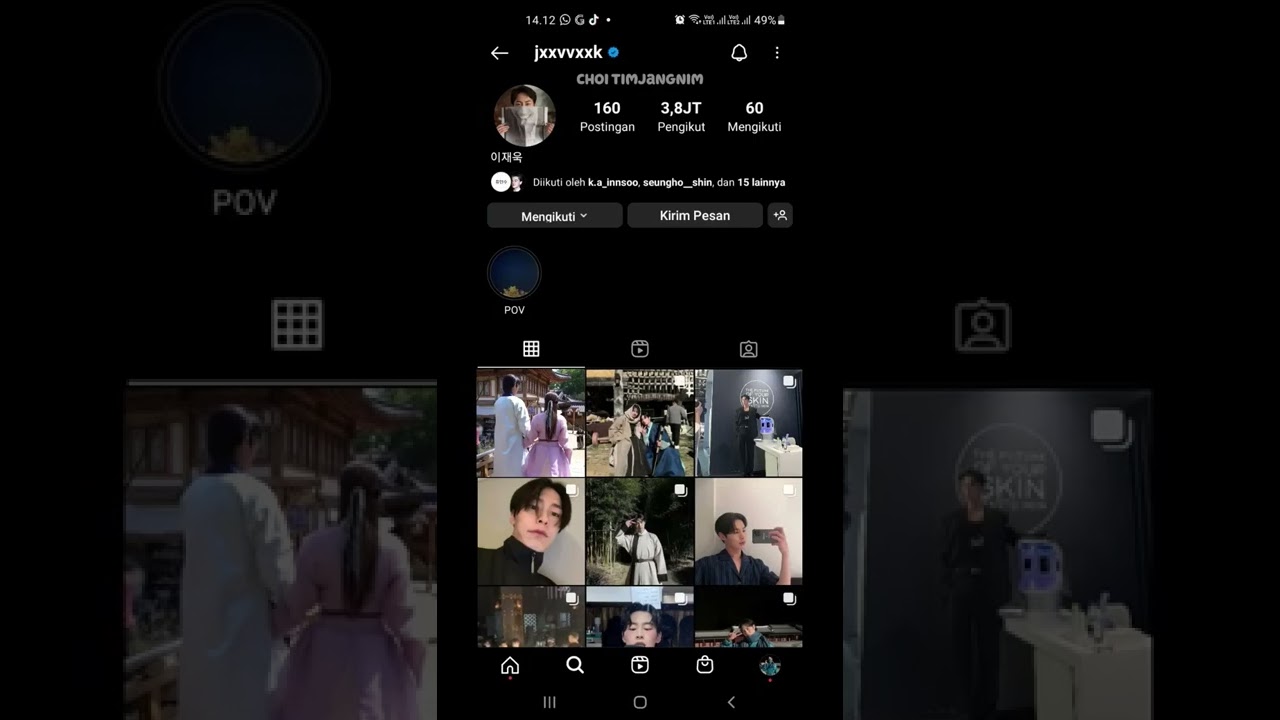 lee jae wook post picture in instagram with jung so min 🥰🥰