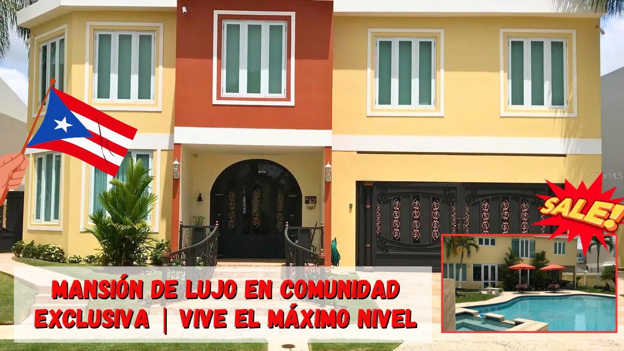 Residencia de Lujo en Comunidad Cerrada Cerca de Montehiedra | Elegancia, Privacidad y Confort Total