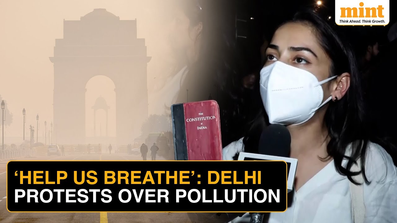 Delhi Pollution: 'HELP US BREATHE', Parents, Students Ask Government To Fix Delhi Air Pollution!