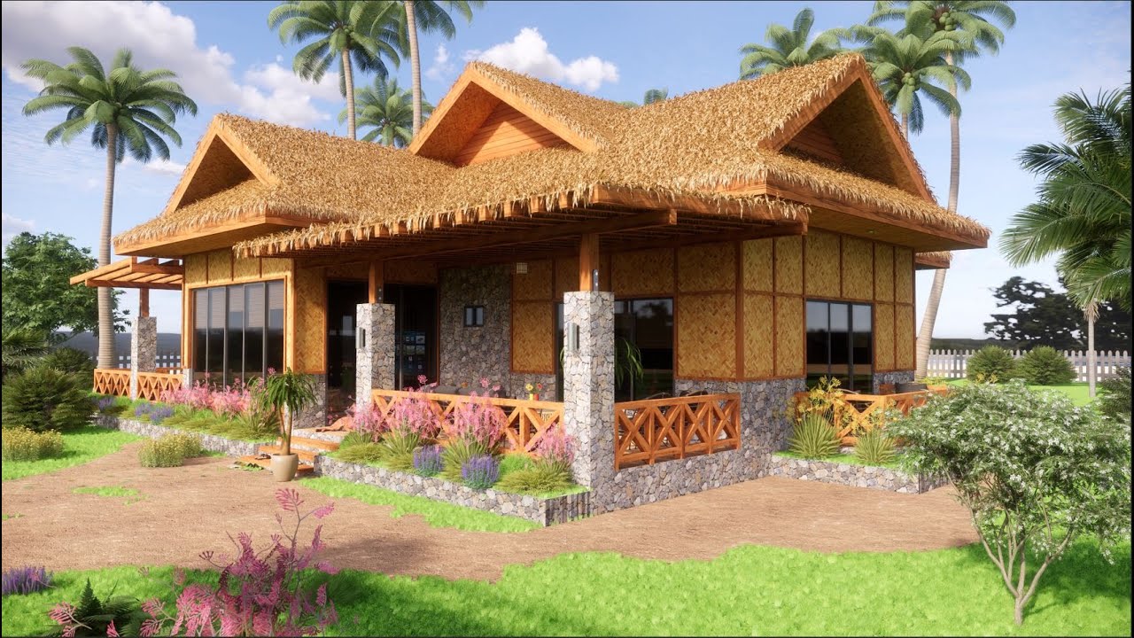 Bahay Kubo Inspired | Bungalow House | Amakan House