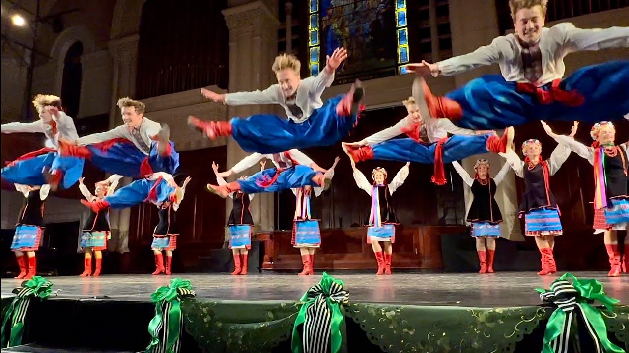 NY Best jumps Ever! SYZOKRYLI Ukrainian Dancers - New York International Festival - March 15th, 2025