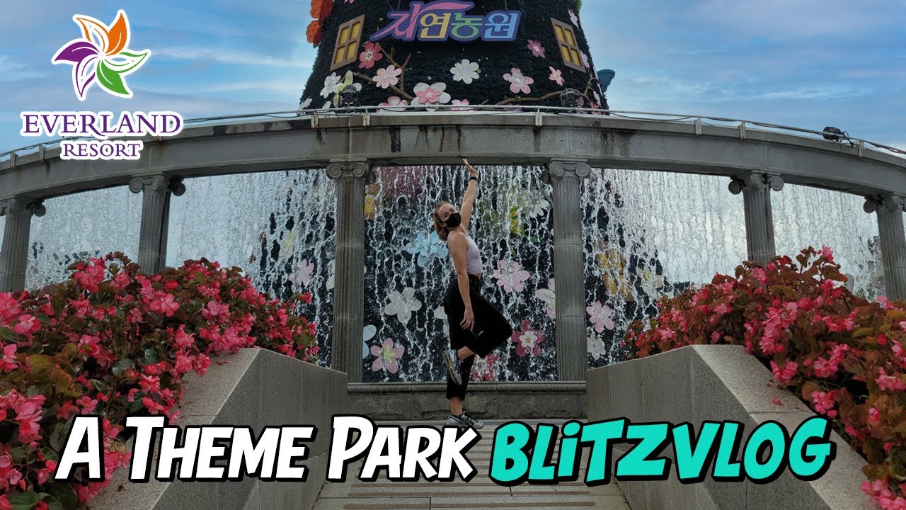 South Korea's Best Theme Park? -- Everland Vlog September 2021