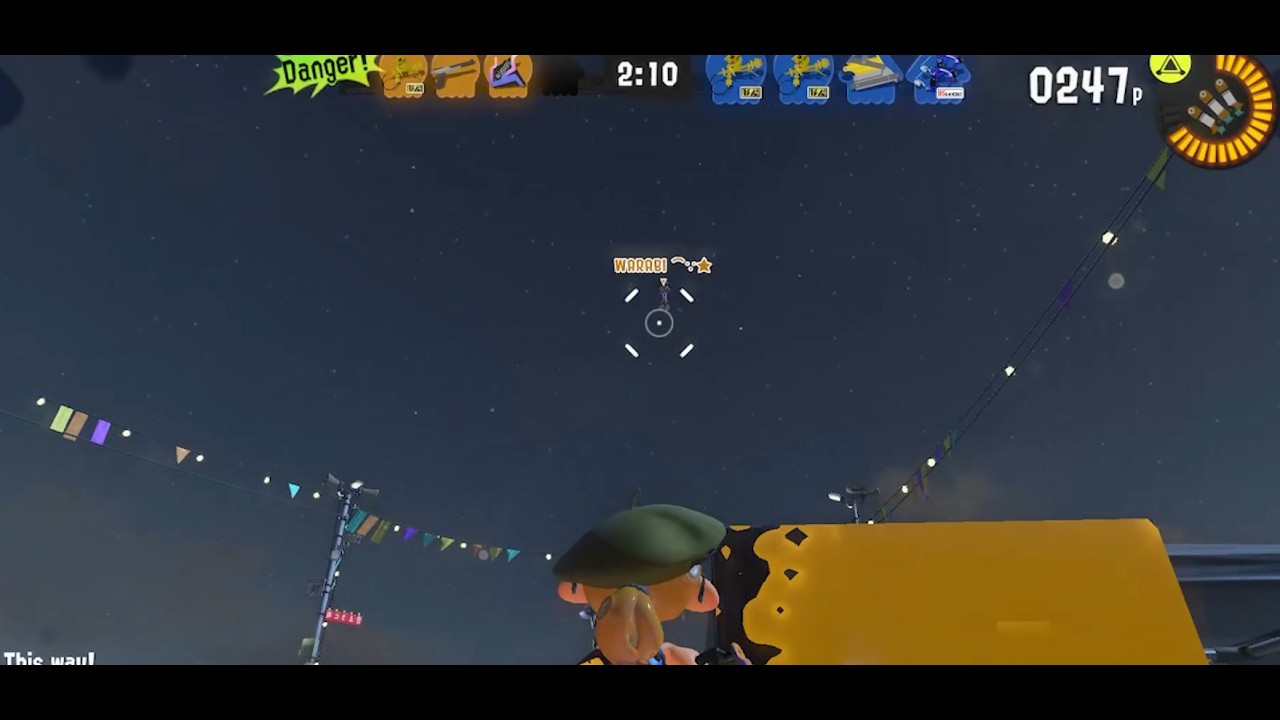 Splatoon 3 random moments over the last few months