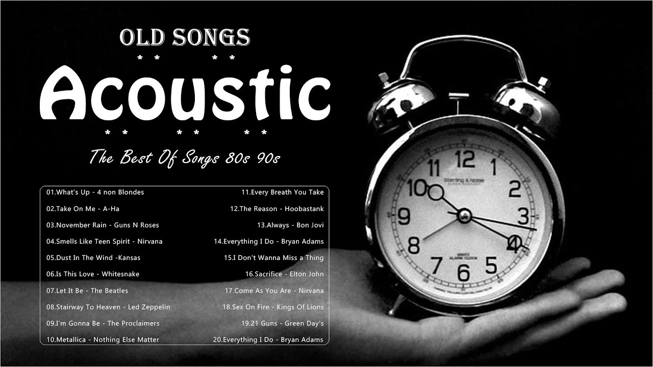 Acoustic Old Songs💔🍀The Best Of Songs 80s 90s💛☘Acoustic Best Cover🍀