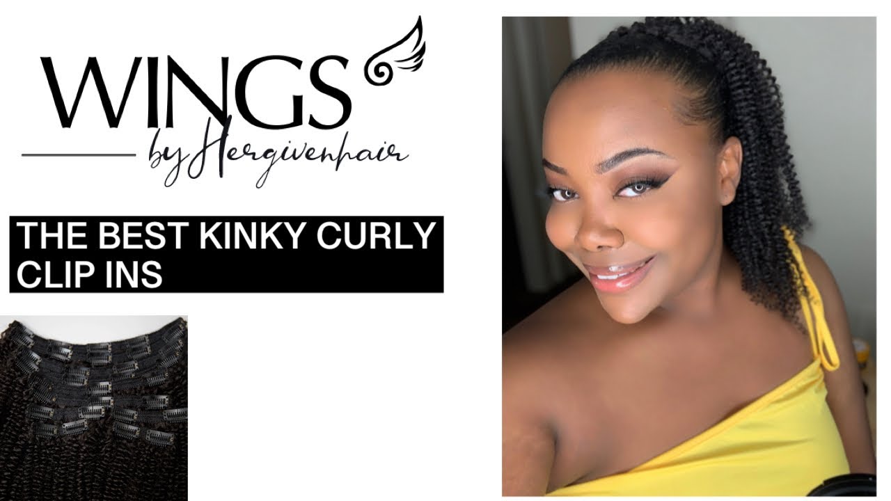 WINGS BY HERGIVENHAIR HALF UP HALF DOWN TUTORIAL | 3c 4a CLIP INS