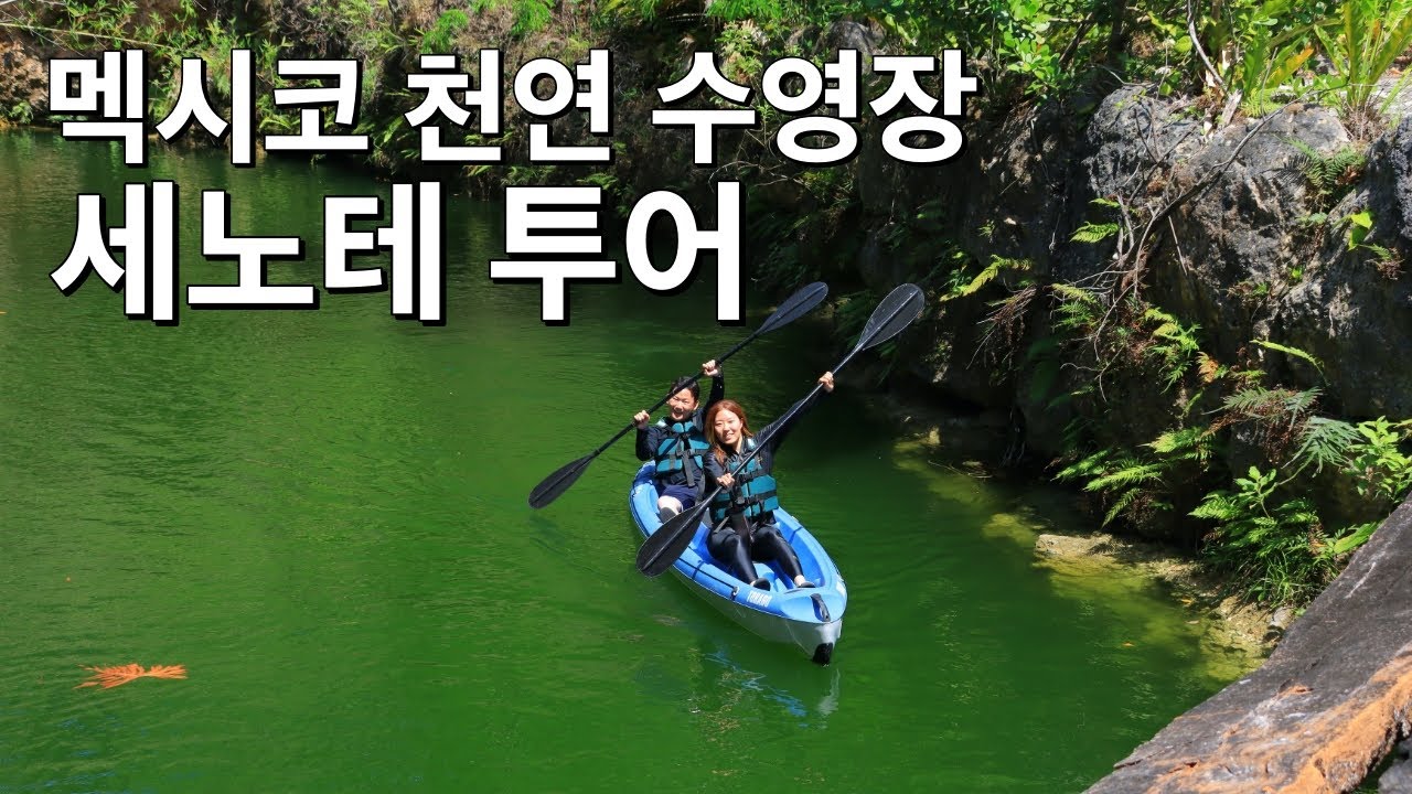 칸쿤 세노테 4곳 액티비티 둘러보기ㅣ칸쿤 신혼여행ㅣ세노떼 Cenote 후기