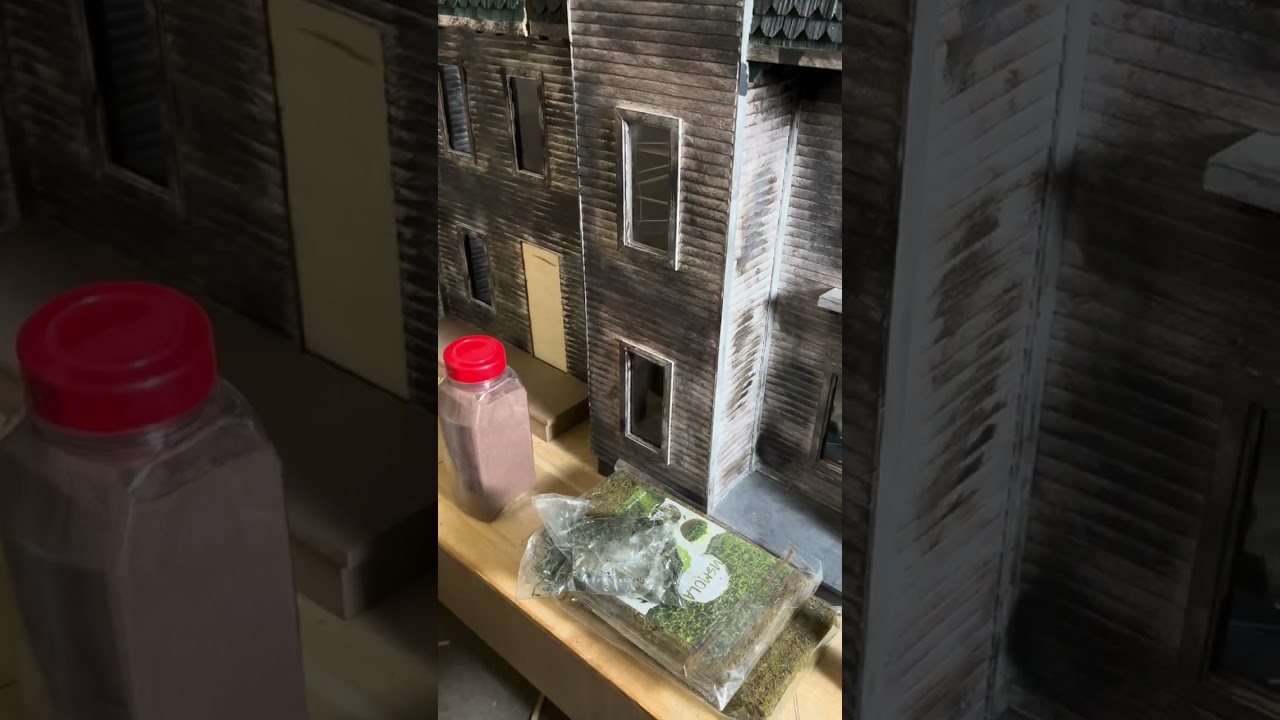 Starting on the grave yard  #dollhouse #explore #viral #addamsfamily