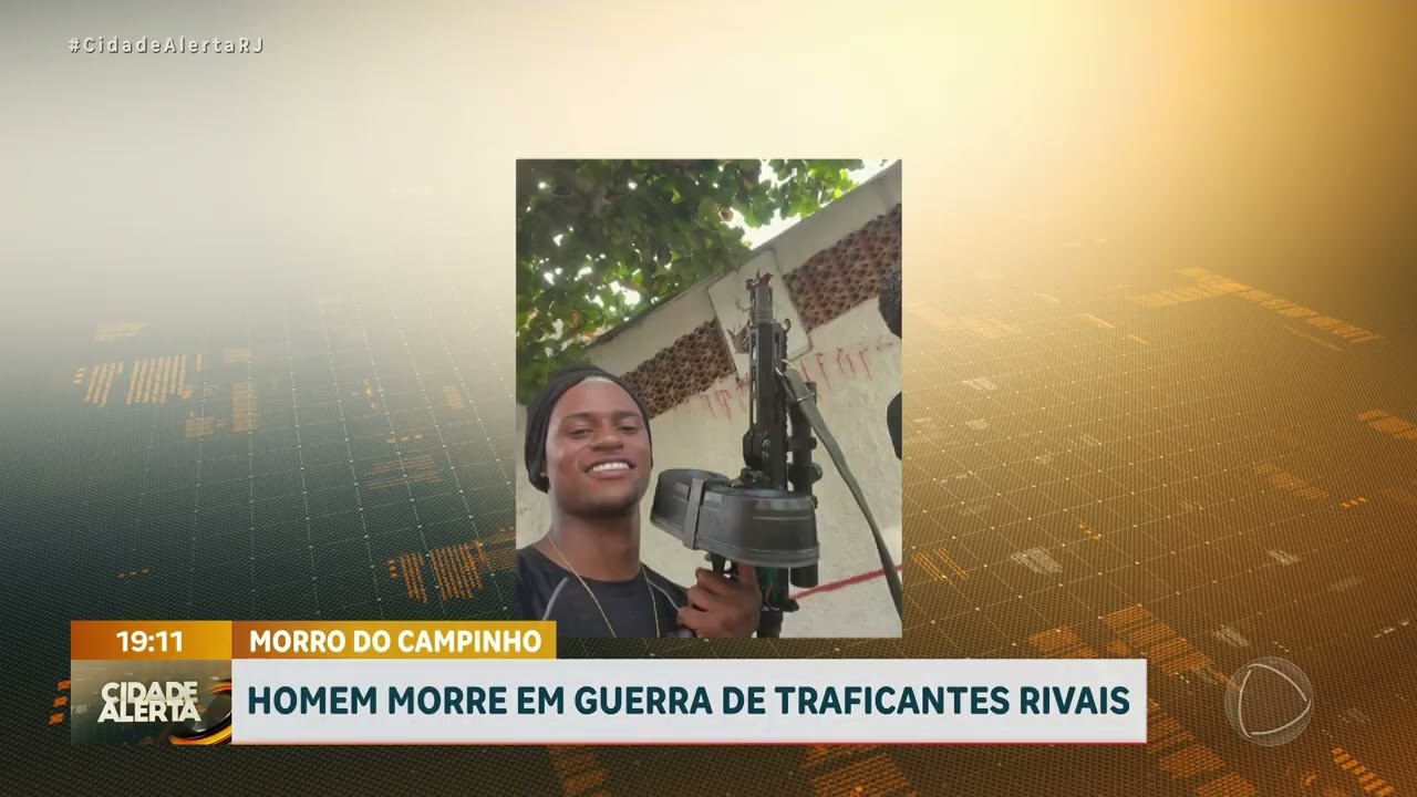 H0MEM M0RRE EM GU3RRA DE TR@FICANTES RIVAIS NO M0RR0 DO CAMPINH0