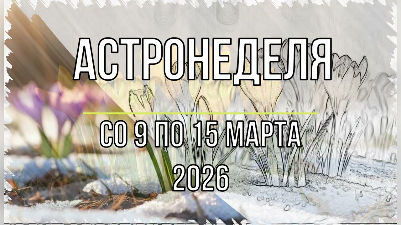 Астронеделя с 9 по 15 марта  Тревожная дорога
